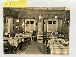 Ansichtskarte Hotel Krone Vicosoprano Bergellerstube 1966