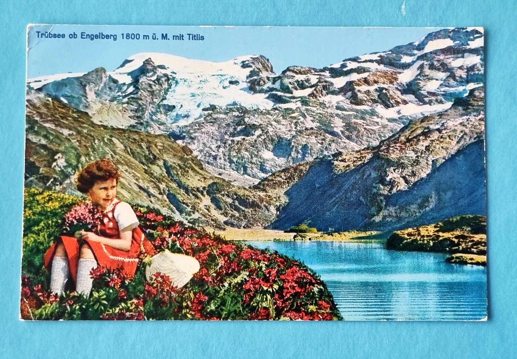Cartes postales: Trübsee ob Engelberg - 1957 – D'occasion à Rothrist par RROENK