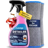 Auto Quick Detailer 500 ml Set 2 Mikrofasertücher 380 GSM