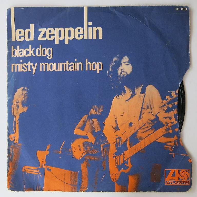 Dischi in vinile: Led Zeppelin Black Dog – Usato da Bözen venduto da Keramik22