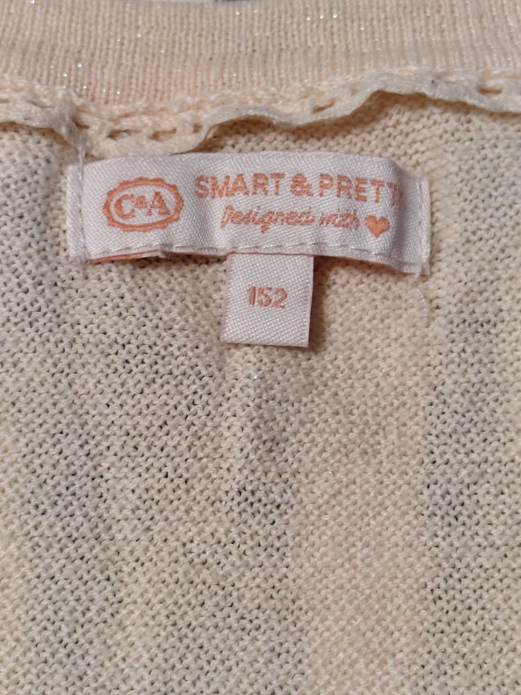 C&A Giacche & Cappotti: apricot  Sommer-Bolero Gr 152 – Usato da Brüttisellen venduto da kikaninchen79 1