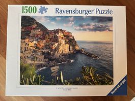 Ravensburger Puzzle Cinque Terre 1500  Teile neuwertig
