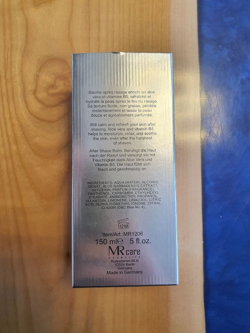 Cura del viso: MR Care After Shave 150 ml – Nuovo e nell'imballaggio originale da Schwarzenburg venduto da D.a.v.i.dM. 2