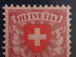 2475B) 164 Pf, Abart, HFLVETIA postfrisch Kt. 80.-