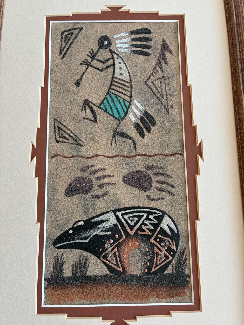 Foto & Immagini: Navajo-Indianer Sandbild – Usato da Bäretswil venduto da robsonantik 1
