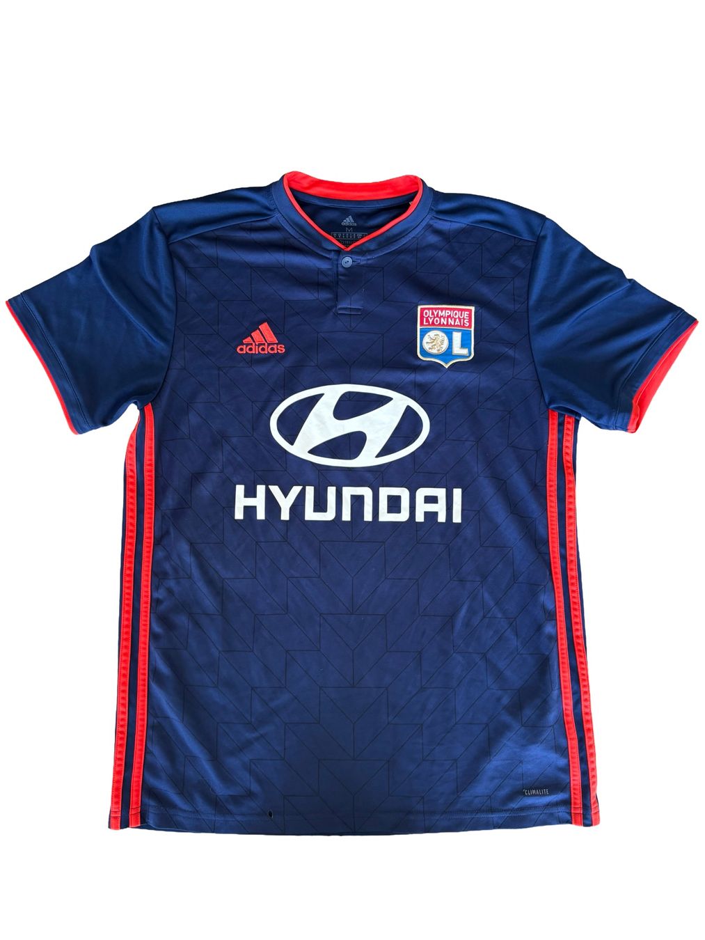 Canottiere & Pantaloni: Jersey Adidas Olympique Lyonnais Blue – Usato da Ittigen venduto da L0RO