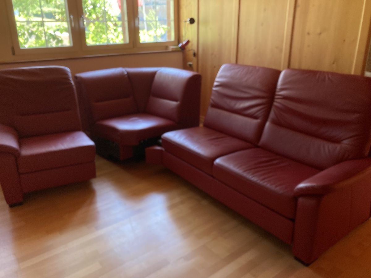 Divani: Schlafsofa in Lederoptik – Usato da Dietfurt venduto da chrischu66 6