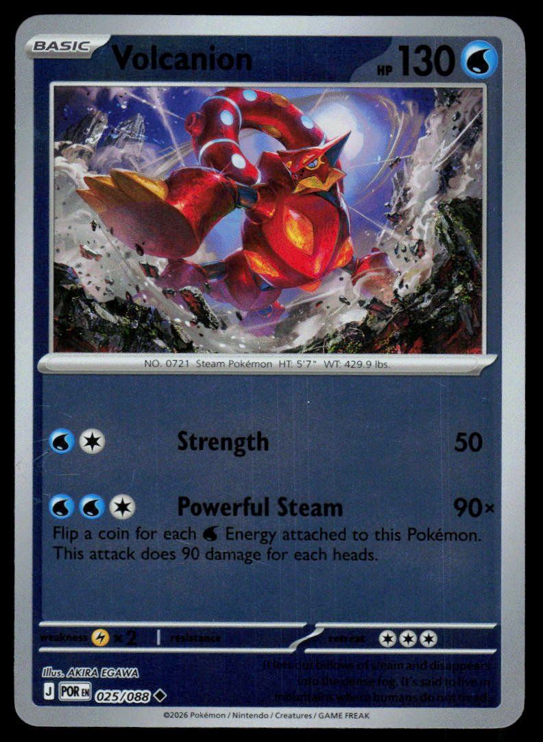 Pokémon Cartes à collectionner: Pokemon Volcanion 025/088 – D'occasion à Herisau par Pokemon2025