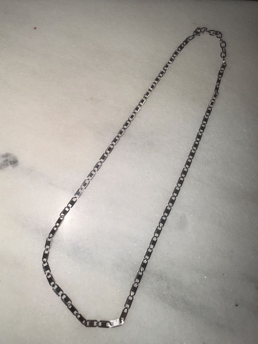 Catenine: Handgefertigte Kette Edelstahl wasserfest – Nuovo e nell'imballaggio originale da St. Gallen venduto da DominoVintage 1
