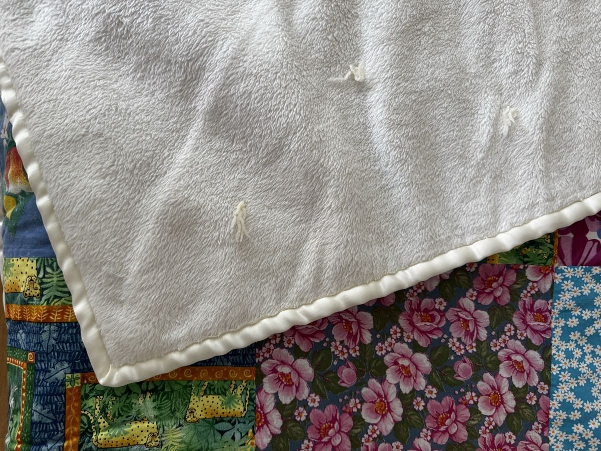 Decken: Patchwork Decke, handgenäht  ca. 200 x 180 – Gebraucht aus Zürich von Sever 1