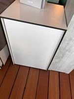 ORDO Gartenschrank klein aus HPL weiss 73.5x50x45 cm