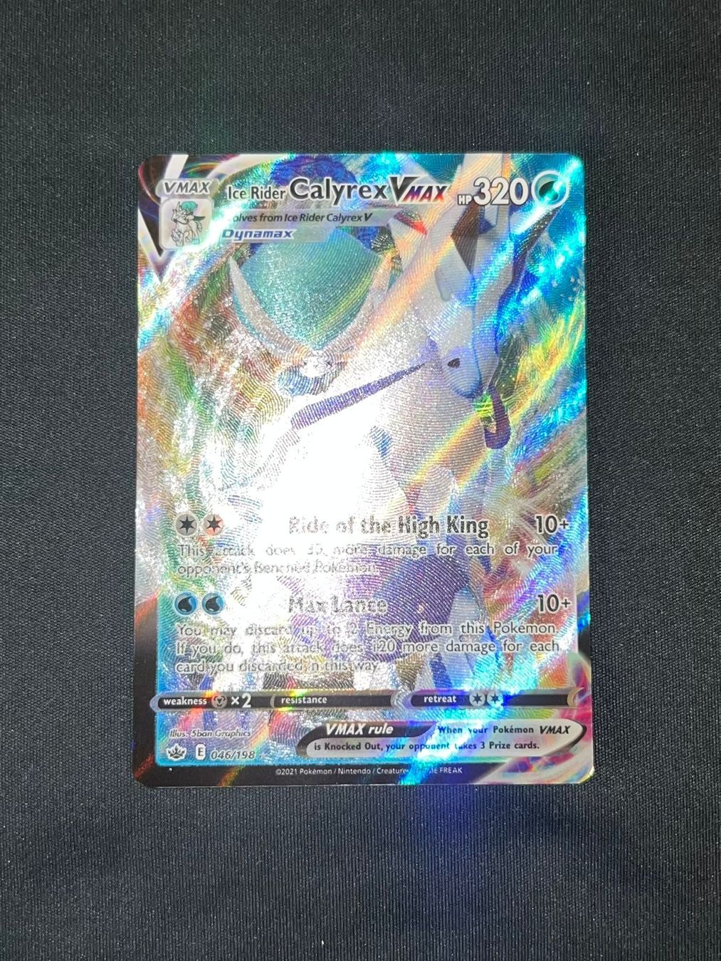 Pokémon Sammelbilder & Trading cards: Ice Rider CALYREX Vmax FRançais 046/198 – Neu (gemäss Beschreibung) aus Genève von Jojo_pokemon 2