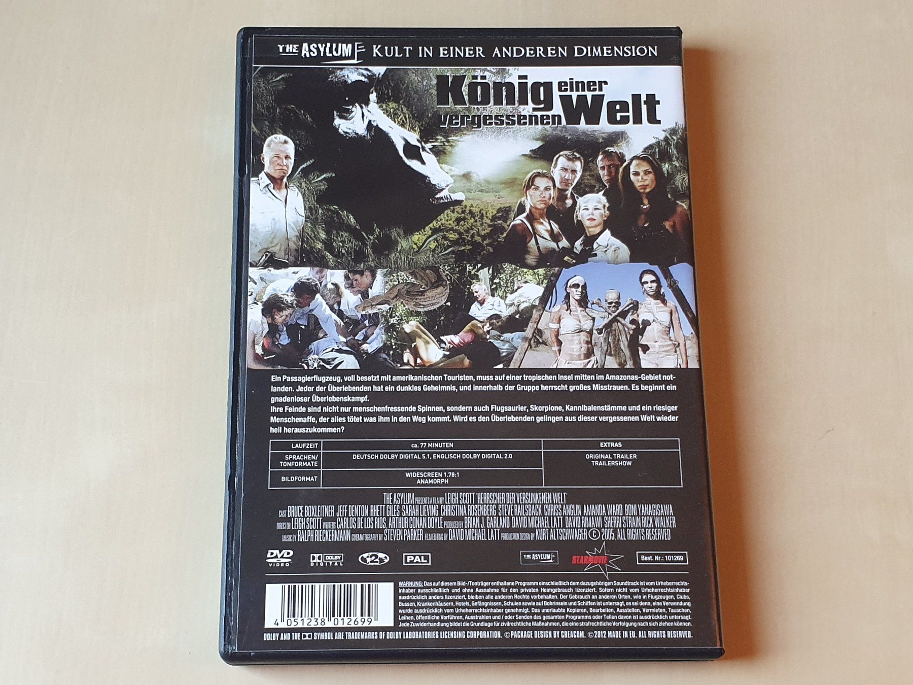 Tutti i DVDs: König einer vergessenen Welt – Usato da Stansstad venduto da collectorsshop 1