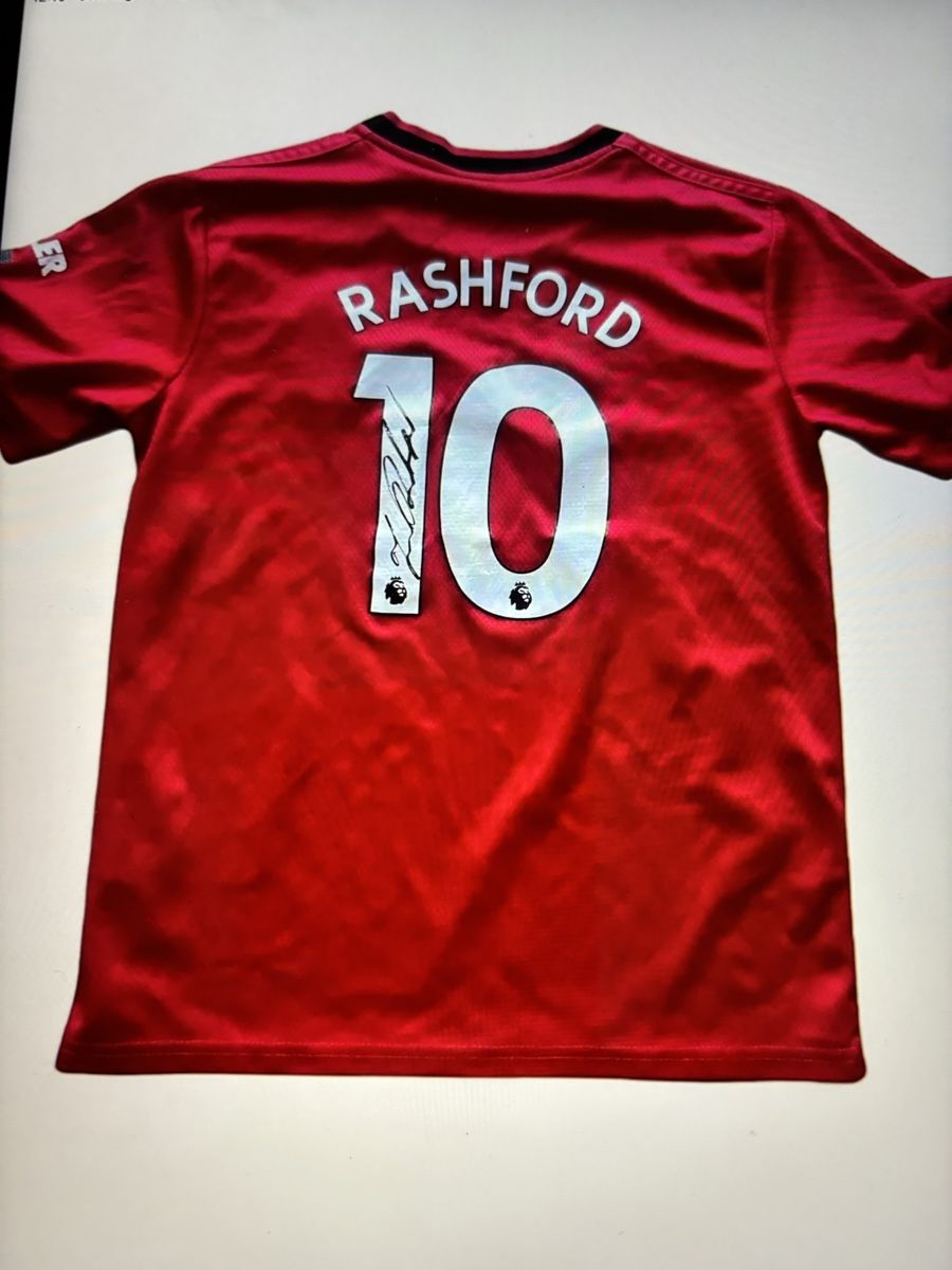 Adidas Canottiere & Pantaloni: Fussballtrikot Marcus Rushfort signiert – Nuovo (secondo la descrizione) da Niederwangen BE venduto da Schugo69 2