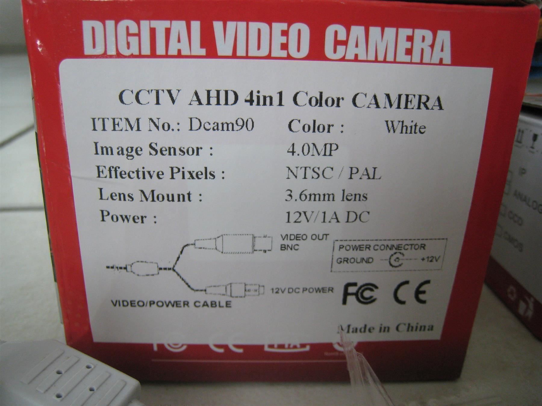 Sistemi d'allarme: *****  2x - 4 MP CCTV  Camera - AHD – Nuovo e nell'imballaggio originale da Villaz-St-Pierre venduto da Ubid 3