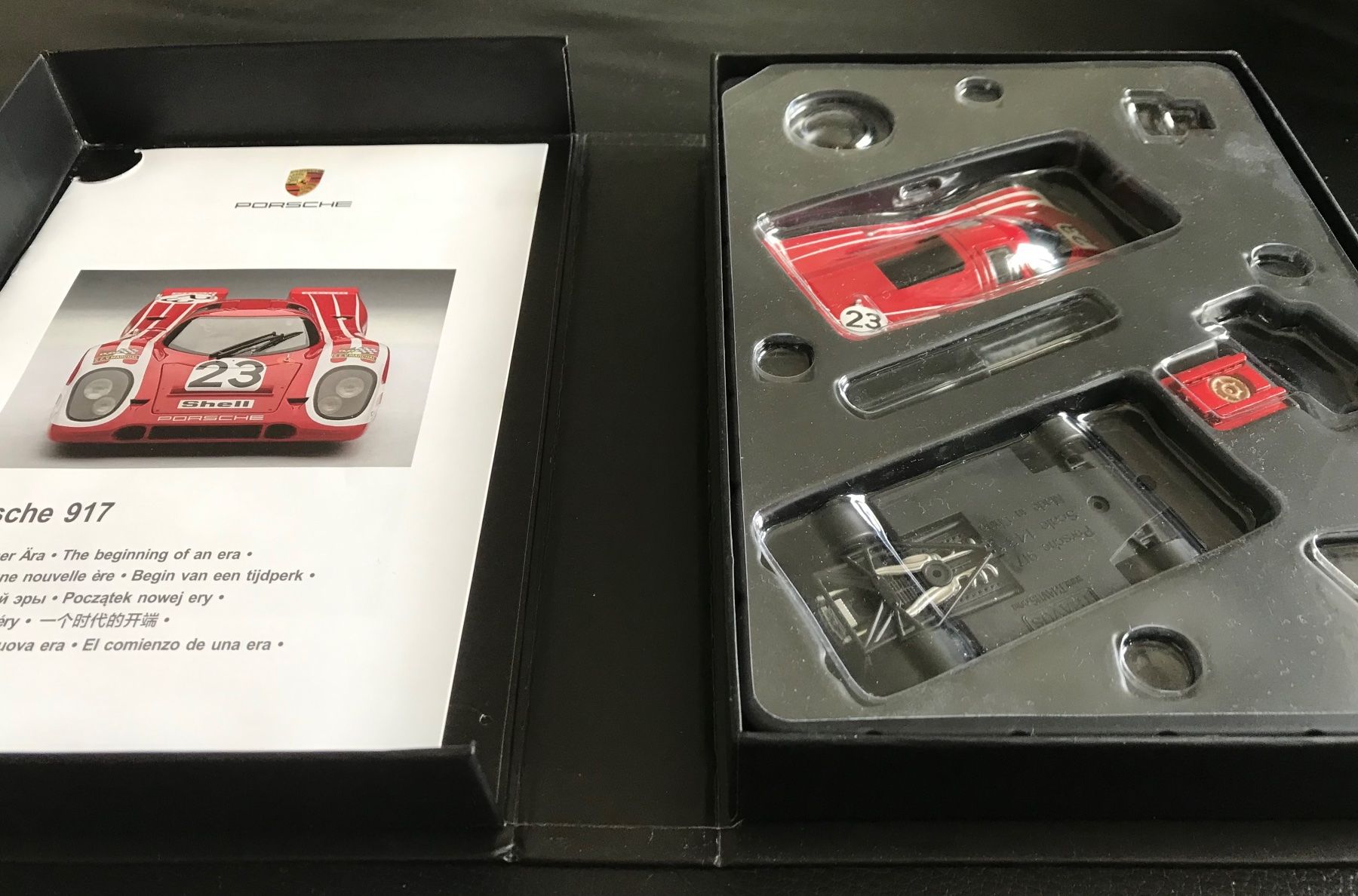 Porsche Modellautos: 1/43 PORSCHE 917 Model kit, new – Neu und originalverpackt aus Zürich von tomakomai 3