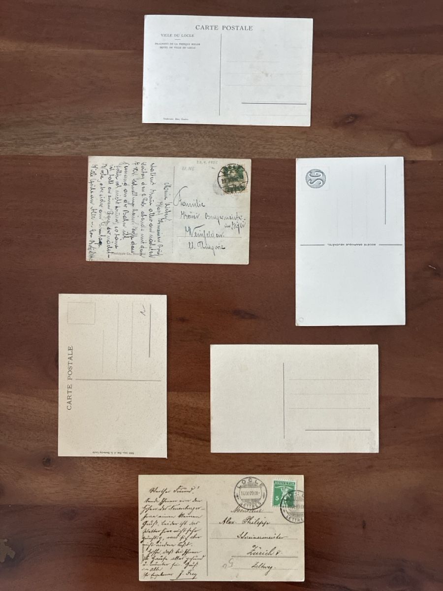 Cartoline postali: 13 Ansichtskarten Schweiz von Le Locle NE – Usato da Oftringen venduto da Cla.vD.74 3