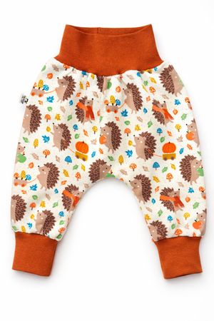 Süsse Pumphose mit Igelmotiv – Gr. 56/62