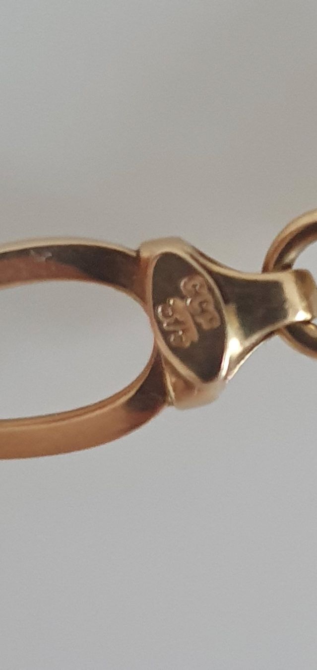 Catenine: Collier bicolore or 375 – Usato da Lausanne venduto da Af2016 2