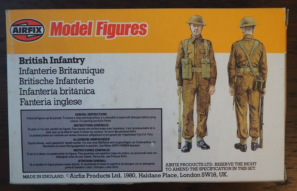 MATCHBOX PETITS SOLDATS  JAPANESE INFANTRY  1/76 boite incomplète EUR