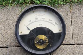 Ampèremeter bis 1000A, Alioth,  ev. aus Elektrolokomotive