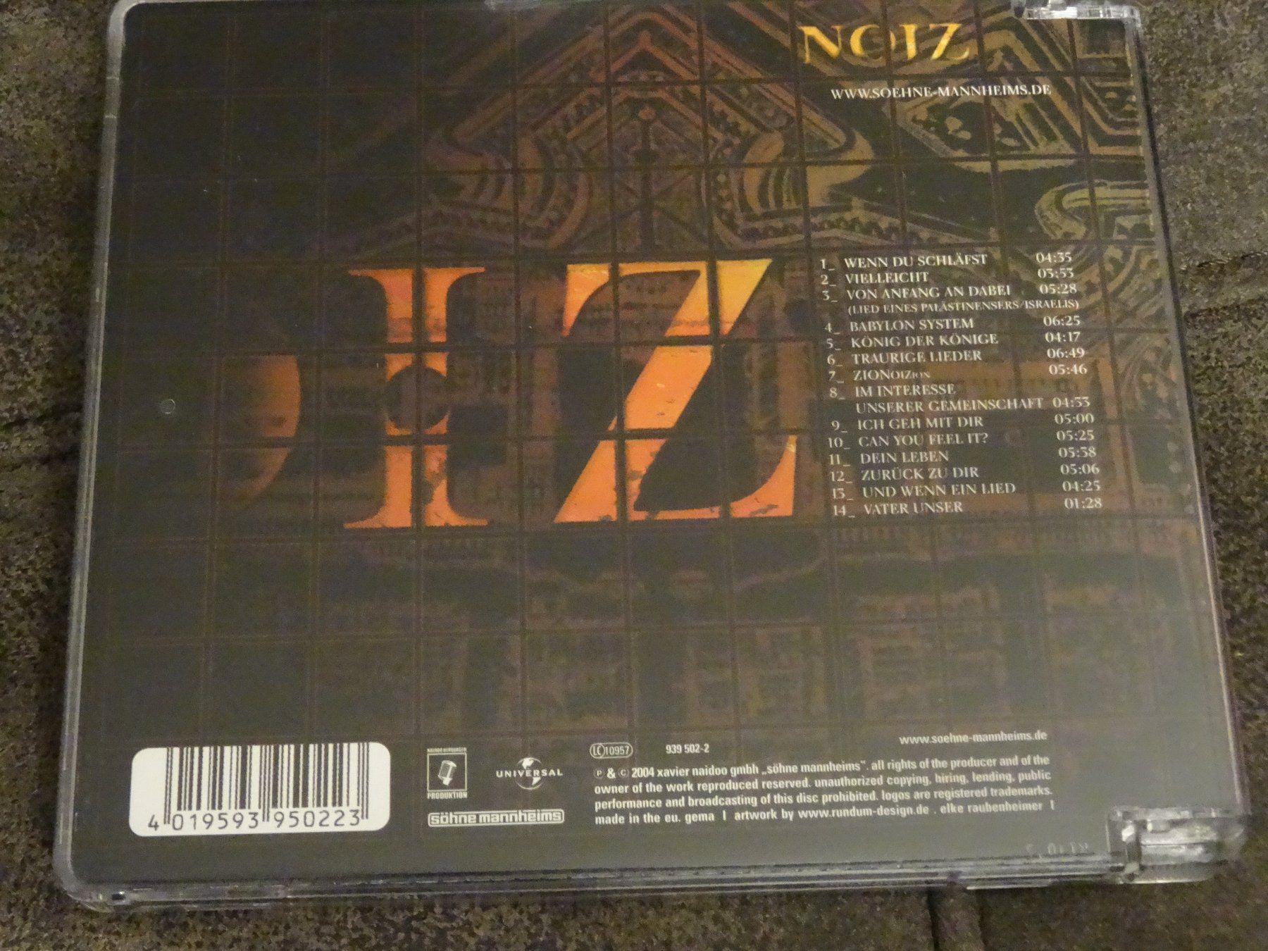 CD: Söhne Mannheims - Noiz CD – Usato da Olten venduto da Disc-Ausverkauf 1