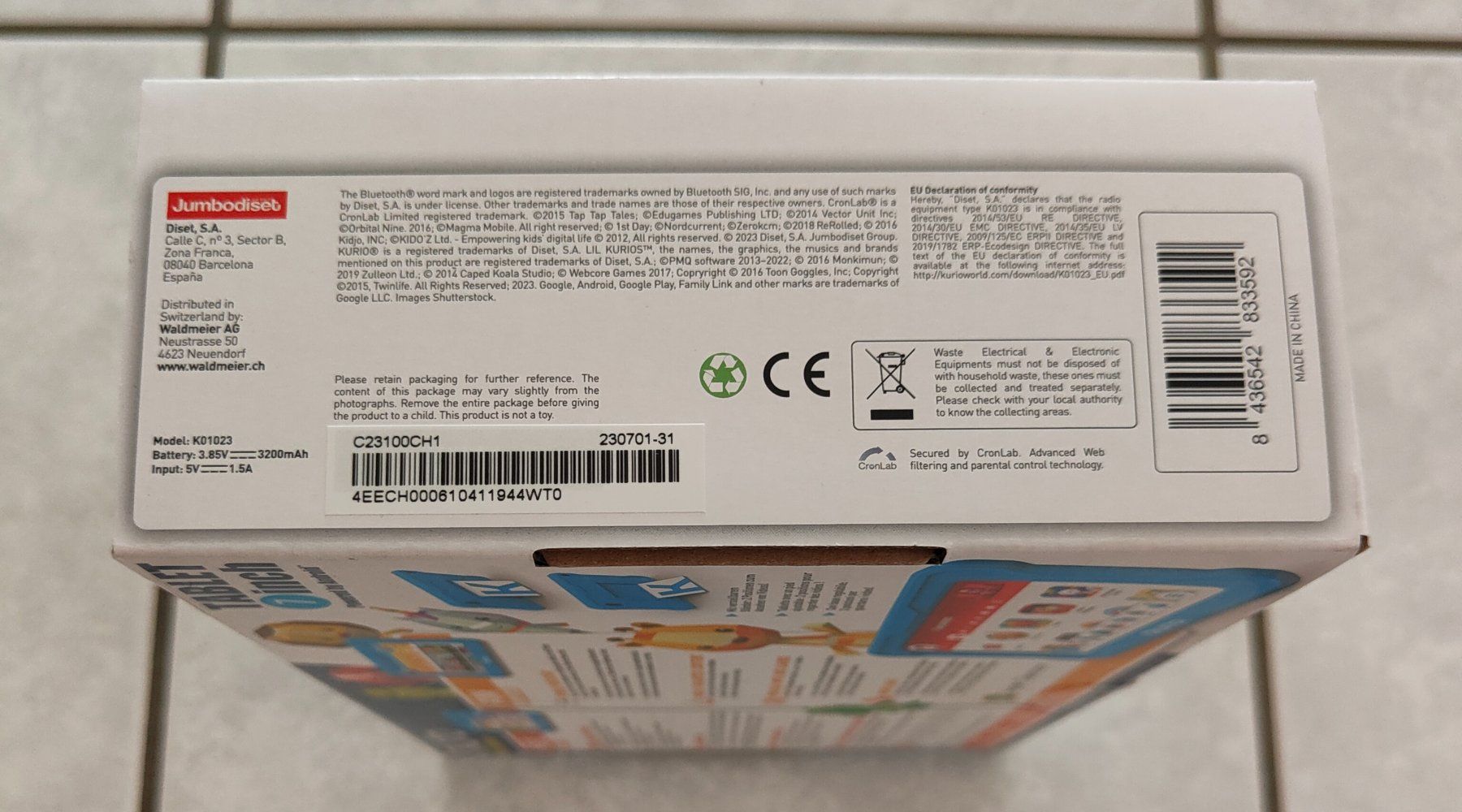 Tablet PC: Kurio Tablet 7 inch Kinder-Tablet!!! NEU!!! – Nuovo (secondo la descrizione) da Derendingen venduto da rosarossa01 4