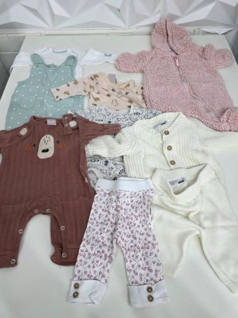 9 teilig Kleider Baby Grösse 56