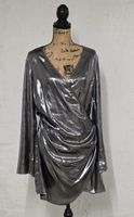 H&M Kleid, silber, Grösse L, perfekt für die Party! Neu
