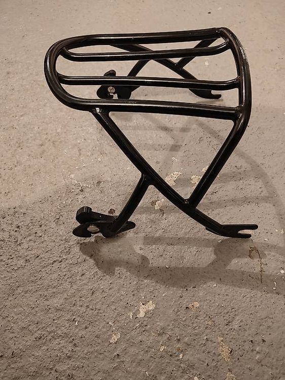 Support Drapeau Moto Pour Harley - Fixation Porte-Bagages Arrière, Chrome, 38.5cm