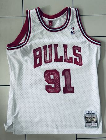 Mitchell & Ness Chicago Bulls Rodman 91 Retro Jersey L