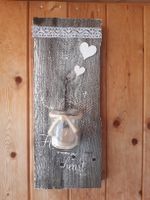 Schönes dekobrett home is where your heart is