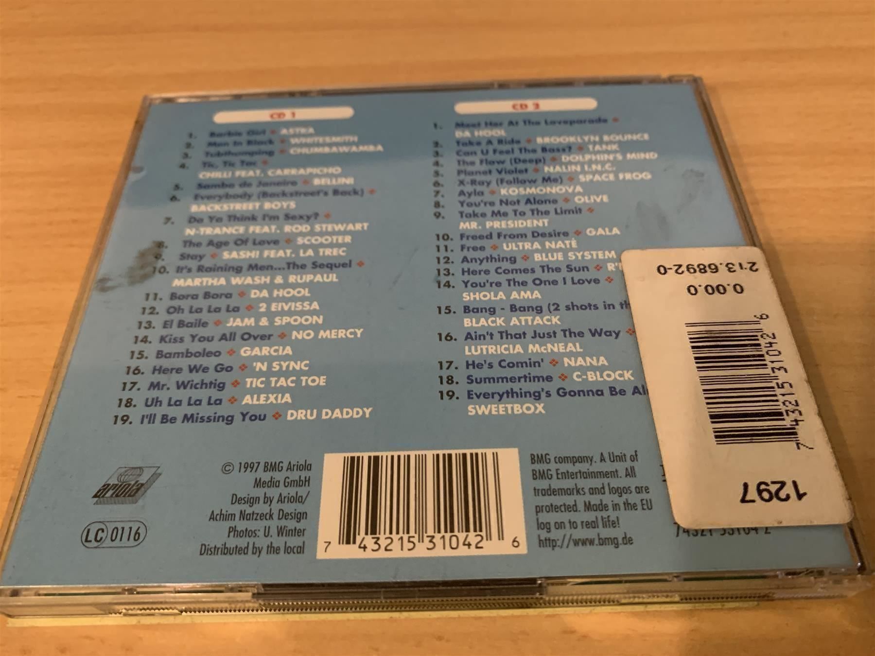 CD: Mega Party Power Mix '98 - 2 CD – Usato da Rikon im Tösstal venduto da Alpenmutz 1