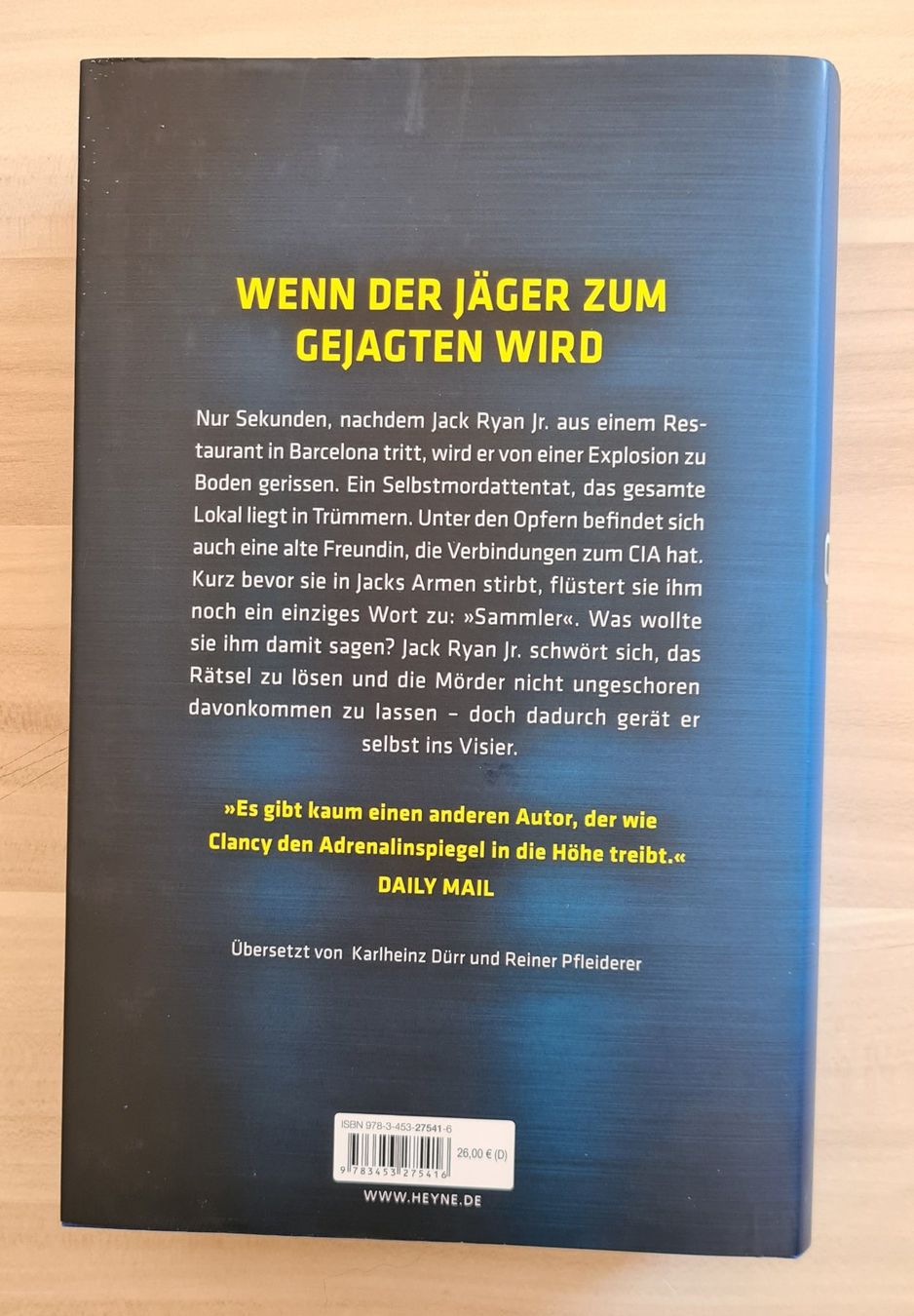 Libri: Buch "Tom Clancy - Täuschungsmanöver" – Usato da Islikon venduto da EFH651 1