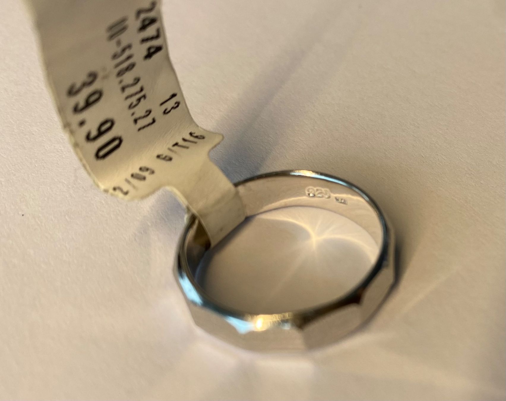 Anelli: Silberring 925  Gr.55 Neu! Fr.39.90 – Nuovo e nell'imballaggio originale da Kerzers venduto da oiram56 2