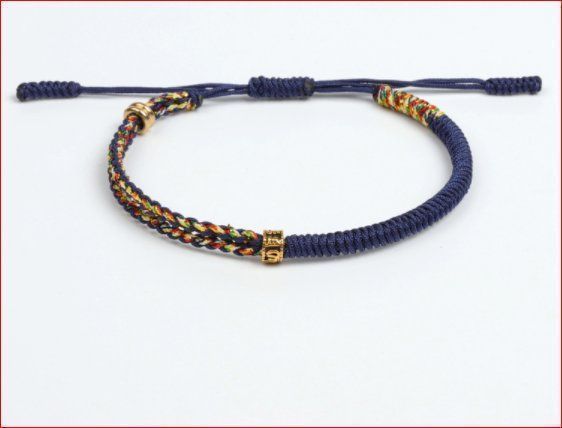 Bracciali & Braccialetti: Tibetisches Armband in Handarbeit – Nuovo e nell'imballaggio originale da Burgdorf venduto da XJ6 1