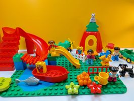 LEGO DUPLO Div. "Ferien am See" - Flugzeug, Hütte, Rutschen