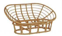 Rattansofa - Papasan OHNE Sitzkissen