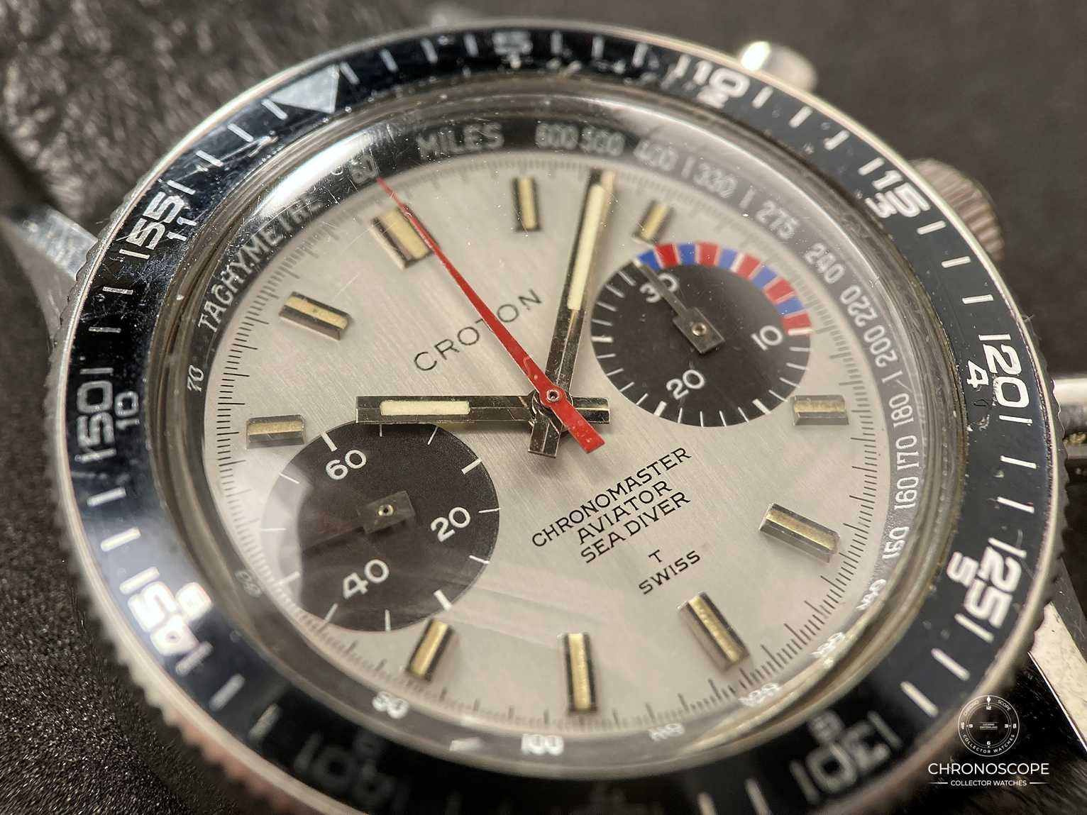 Uhren: Croton CASD Chronomaster Panda “Regatta”, ref. 105-525 – Gebraucht aus Luzern von ChronoScope6004 7