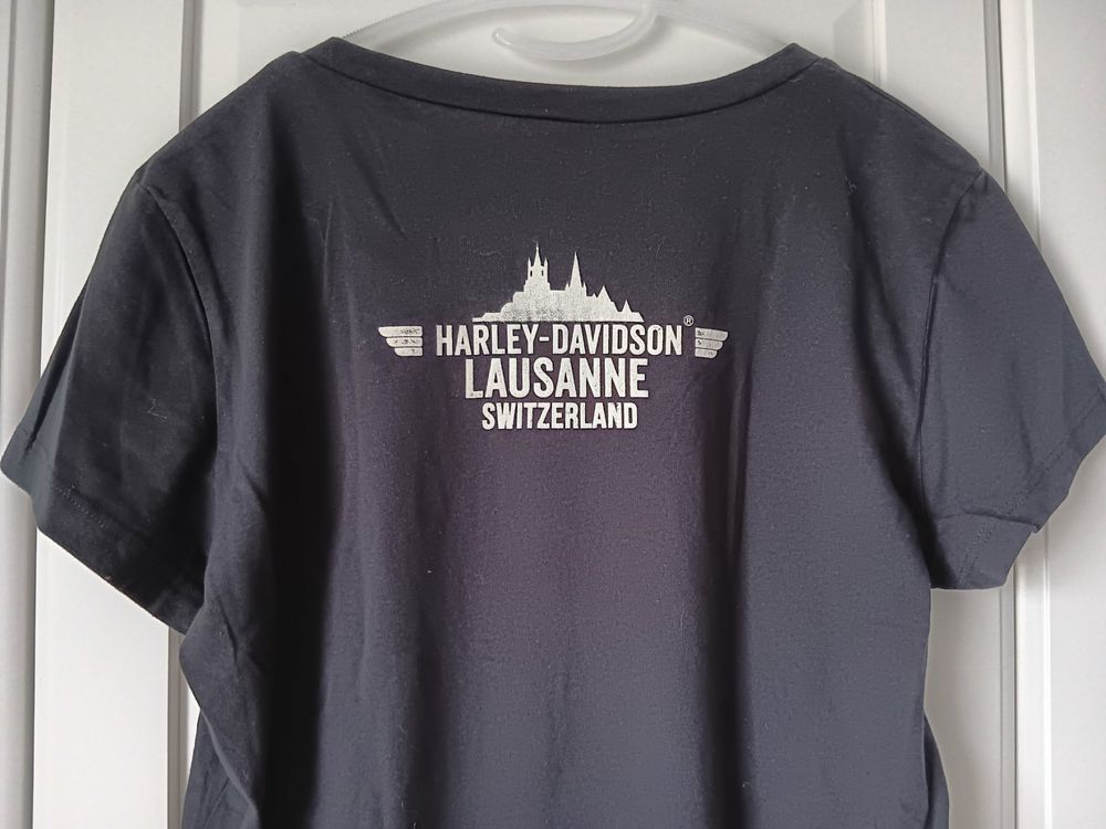 HARLEY DAVIDSON Shirt LAUSANNE taille / Grosse L (XL EUR) 6