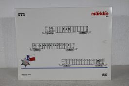 Märklin 4583 Gondola Set USA Texas
