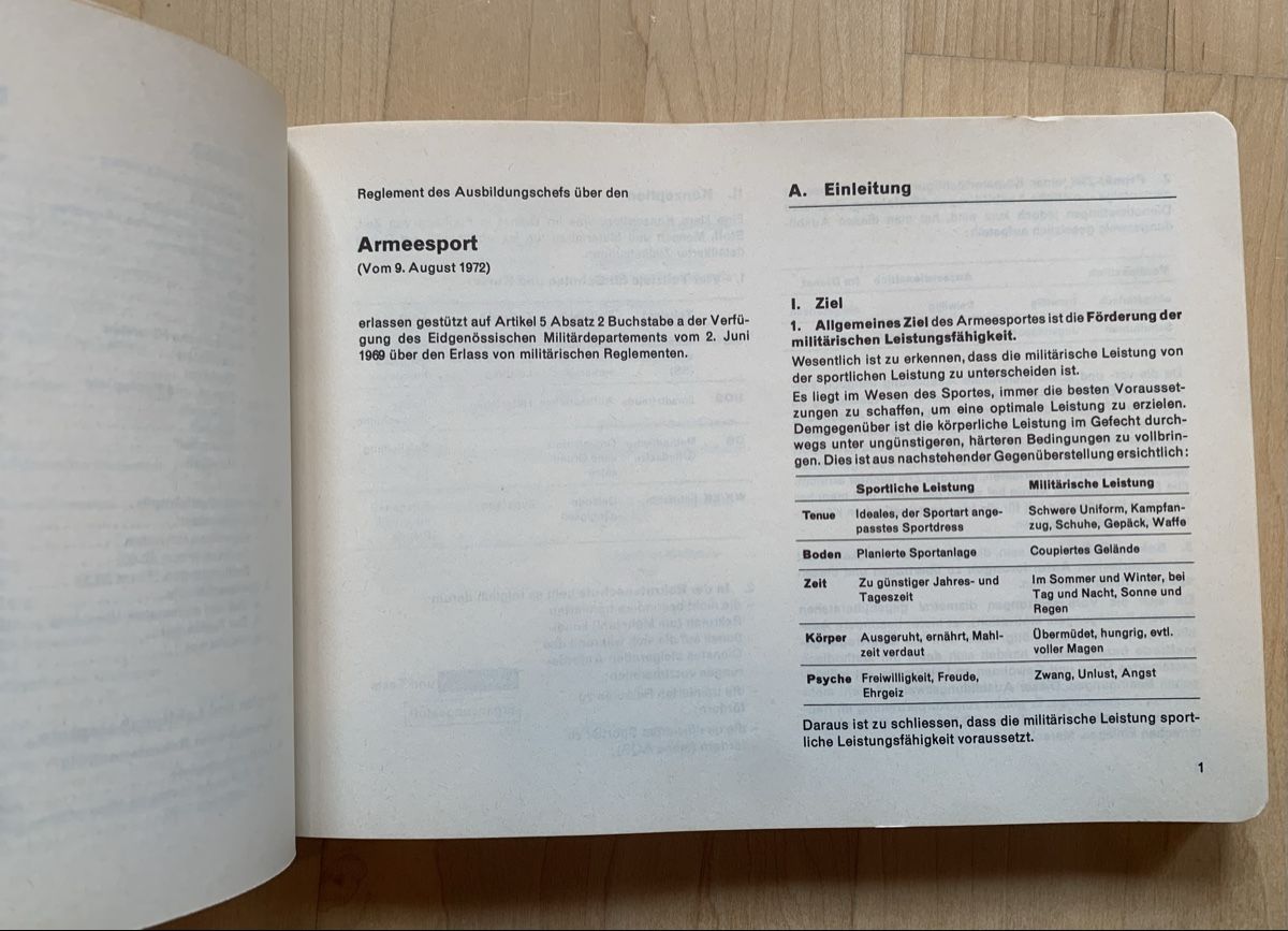 Libri: Reglement 51.41 d Armeesport – Usato da Goldingen venduto da Bergler012 4