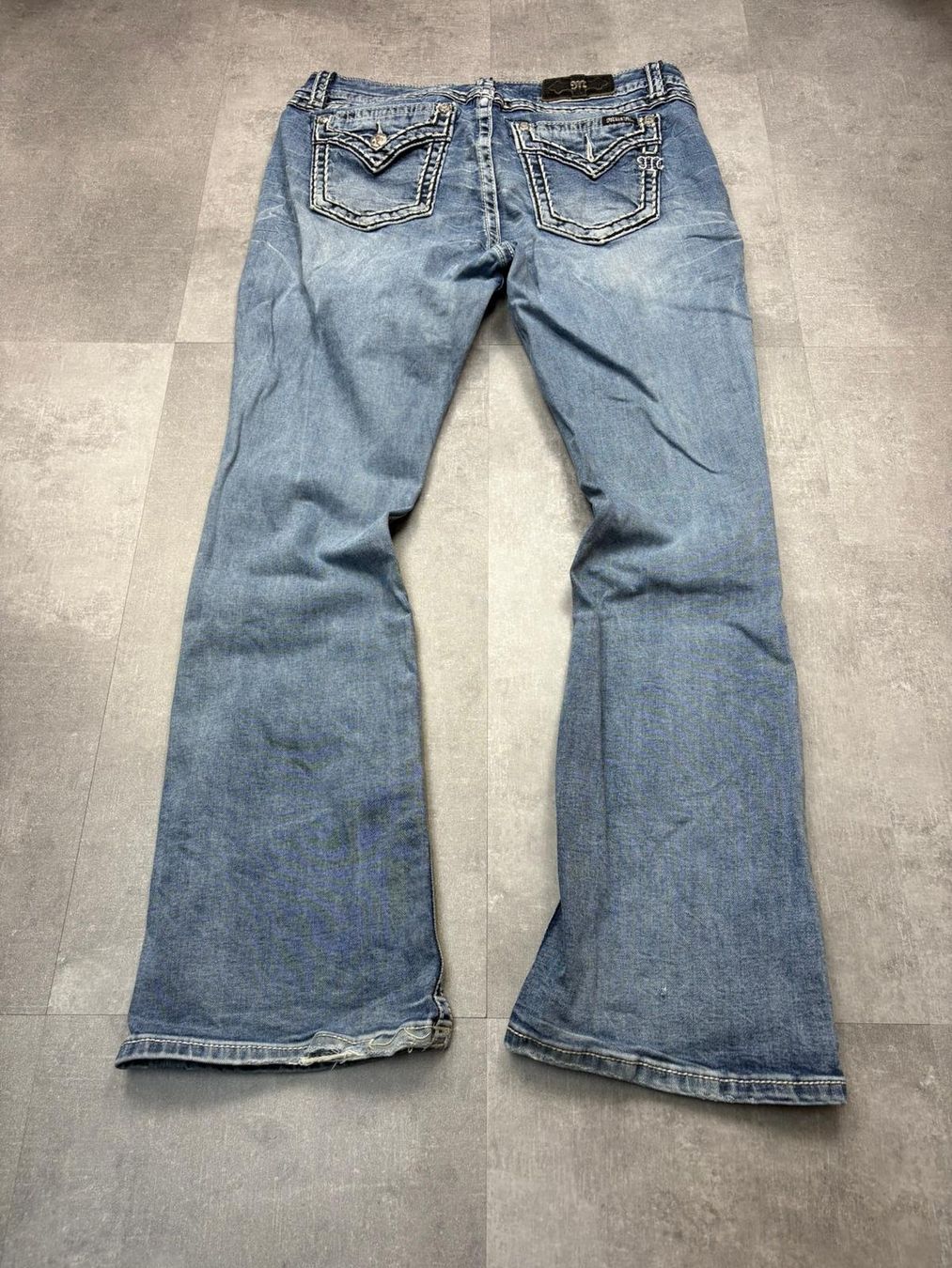 Jeans: Miss Me Bootcut Flared Jeans - Grösse L/33 – Usato da Werdenberg venduto da hase.vintage 1