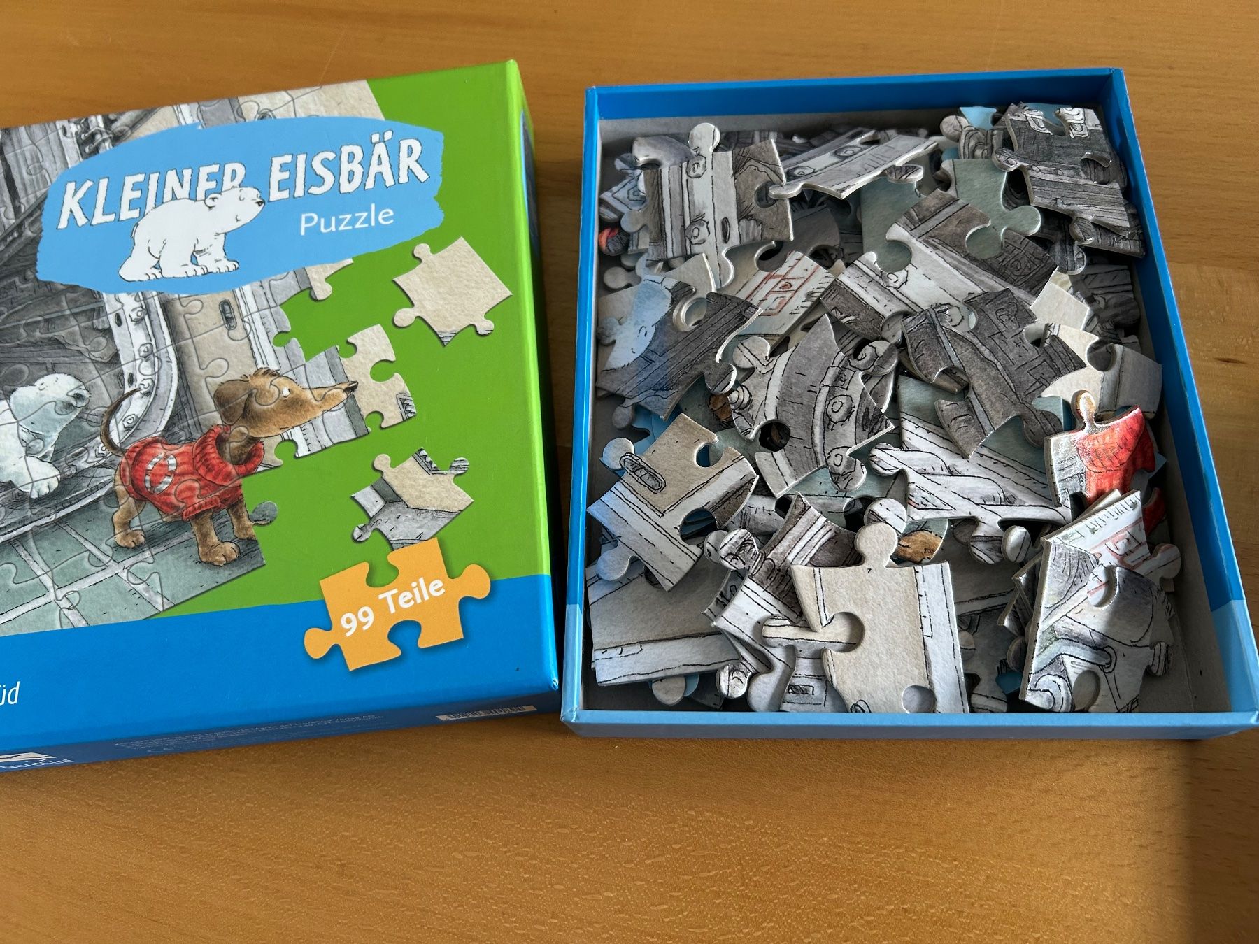 Puzzle: Puzzle "Kleiner Eisbär" / 99 Teile / ab 5 Jahren – Nuovo (secondo la descrizione) da Dotzigen venduto da rapunzel03 3