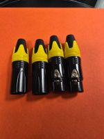 3 Pin XLR Female Jack 2 piece & 2 piece Male Plug 3 Pole