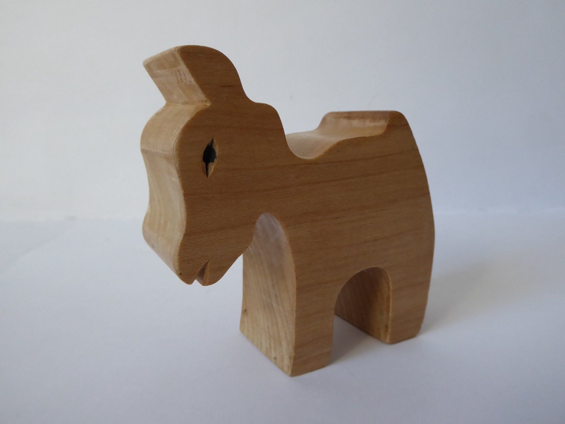 Spielzeuge: Schönes Holztier, Esel, 8,3cm – Gebraucht aus Turbenthal von Panau