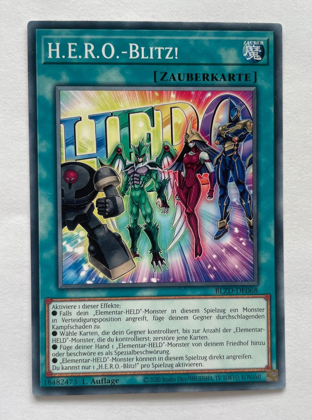Yugioh Carte collezionabili: YuGiOh TOP H.E.R.O Blitz!  | Elementar-Held – Nuovo (secondo la descrizione) da Altstätten SG venduto da ChangeMaker