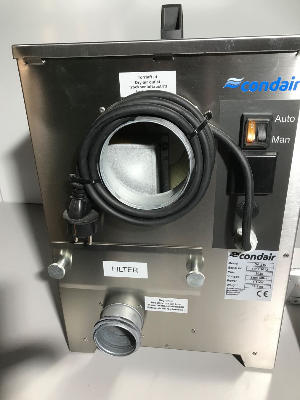 Asciugatrici: Adsorptions-Trockner Condair DA210 – Nuovo e nell'imballaggio originale da Winterthur venduto da efant12 1