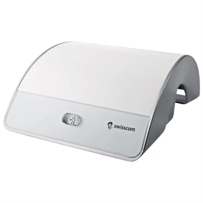 Swisscom Telefone: Rousseau 10 Basisstation mit 4 Telefone – Gebraucht aus Reinach AG von softwareladen