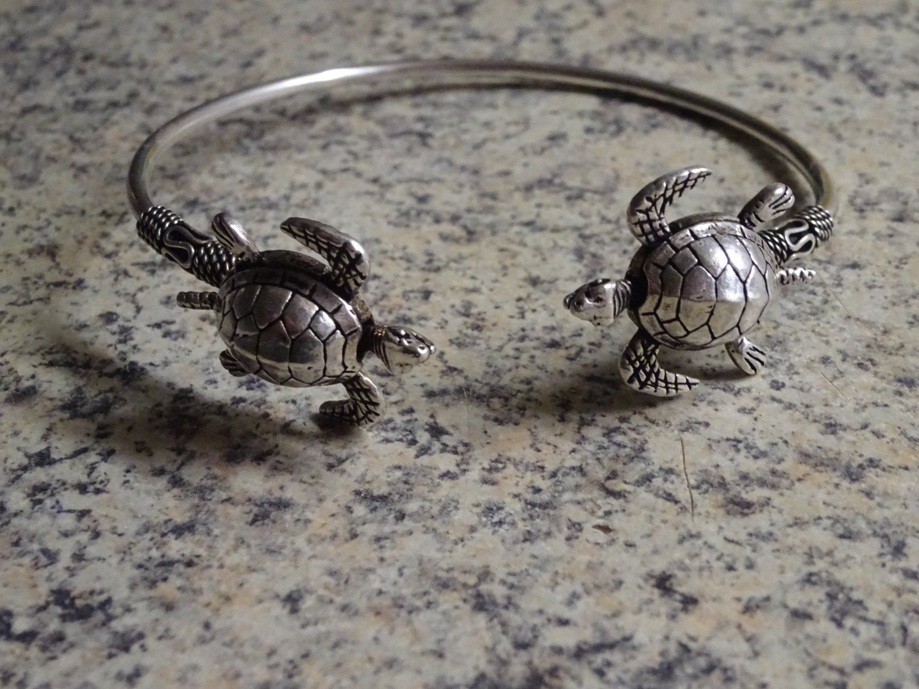Bracciali & Braccialetti: Schildkröte Armreif / 925 Silber – Usato da Esslingen venduto da FetteSchnecke